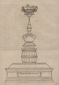 Tomba decorata per un ubriacone da Albrecht Dürer